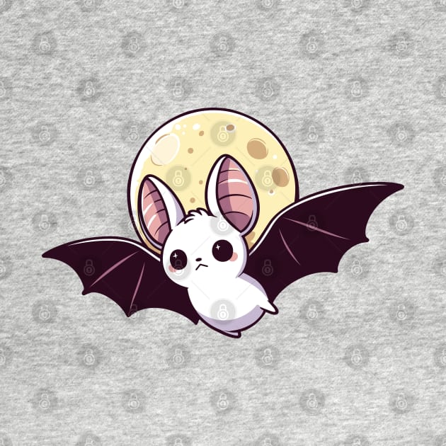 white bat simplified by hunnydoll